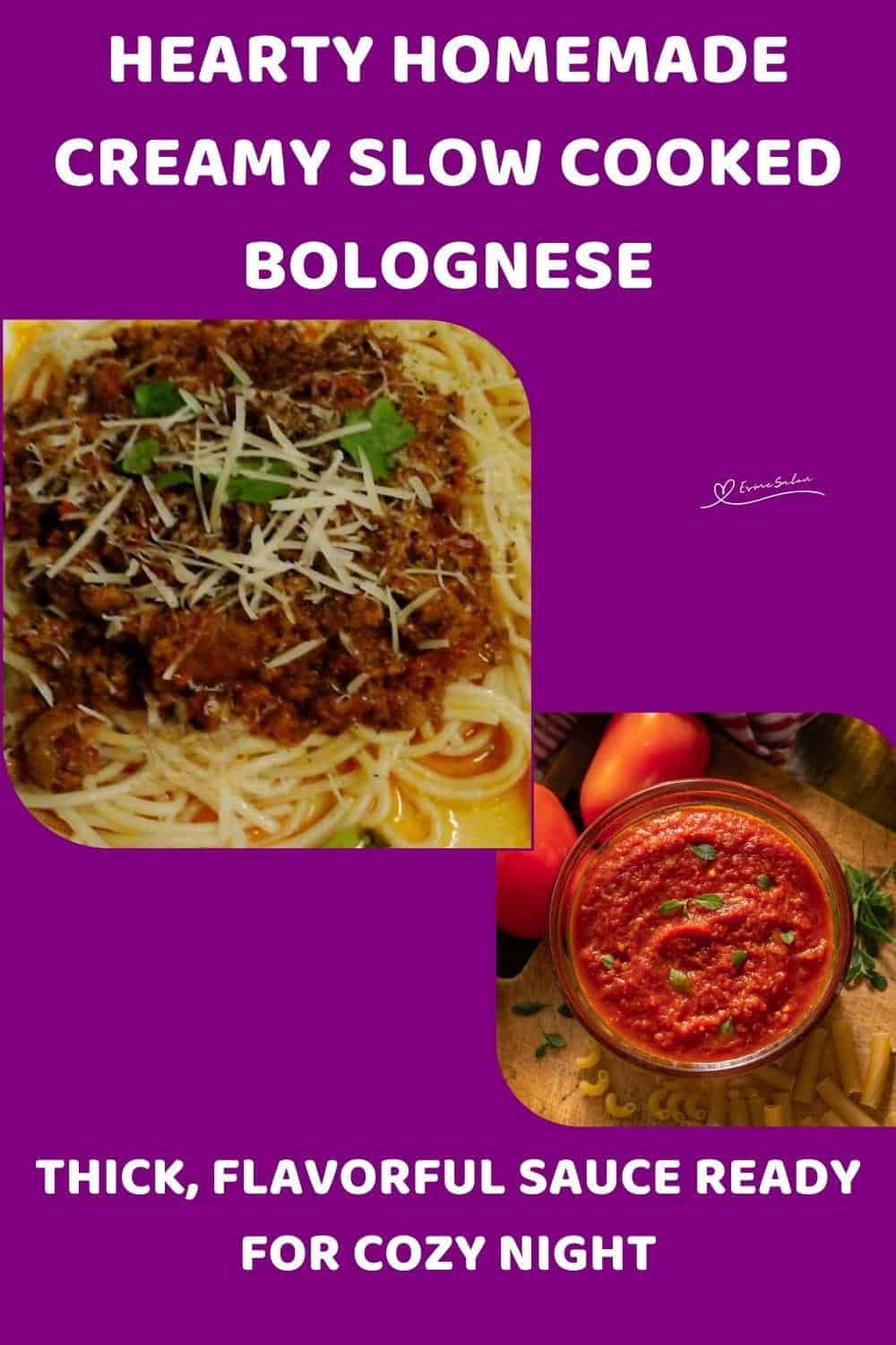 An image of Creamy Slow Cooked Bolognese