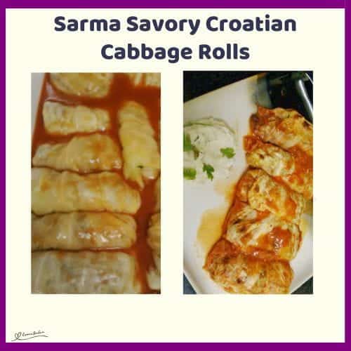 An image of Sarma Savory Croatian Cabbage Rolls