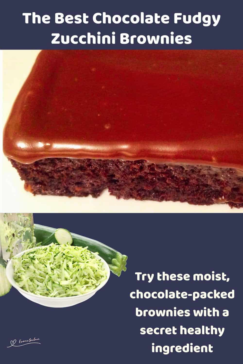 An image of Fudgy Zucchini Brownies