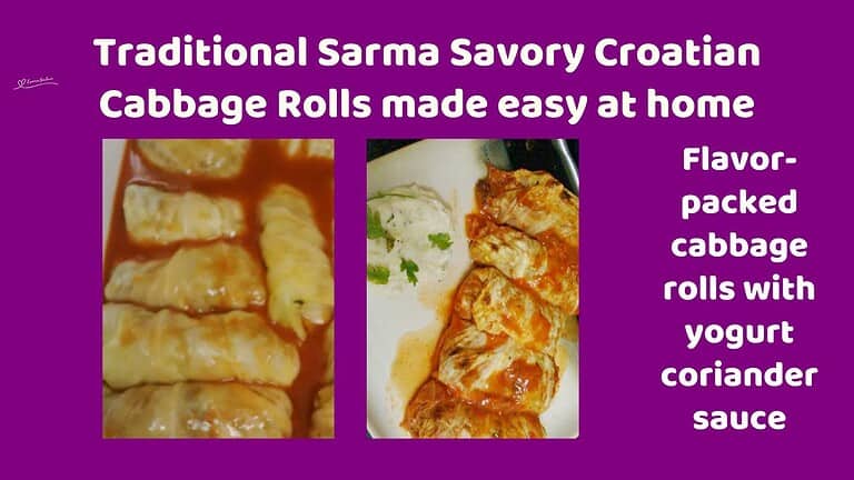 An image of Sarma Savory Croatian Cabbage Rolls