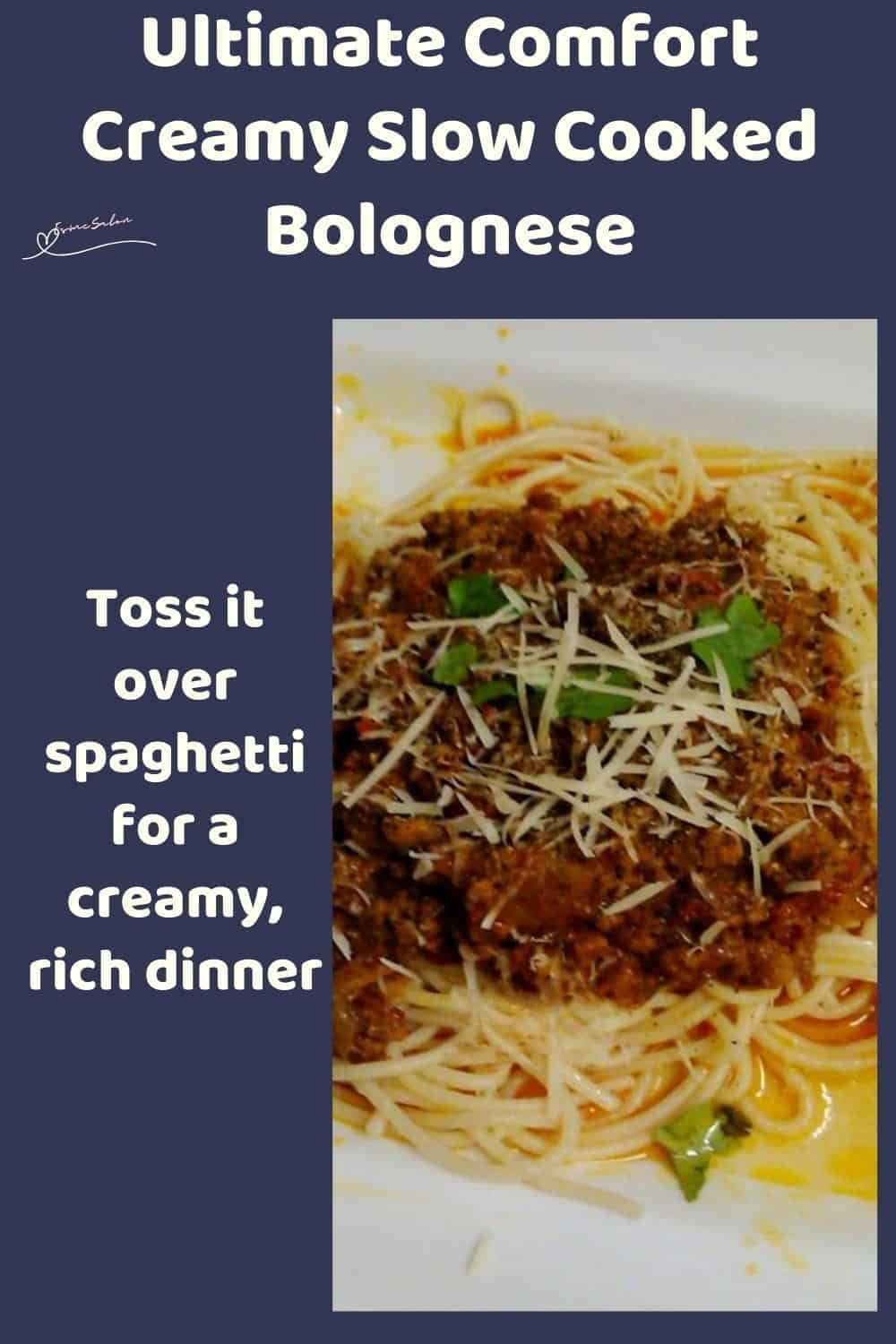 An image of Creamy Slow Cooked Bolognese