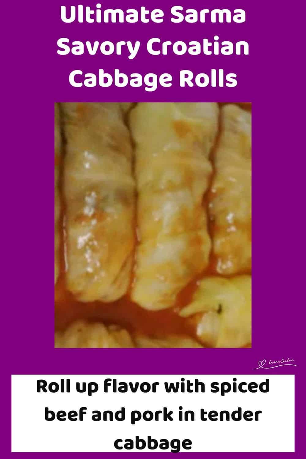 An image of Sarma Savory Croatian Cabbage Rolls