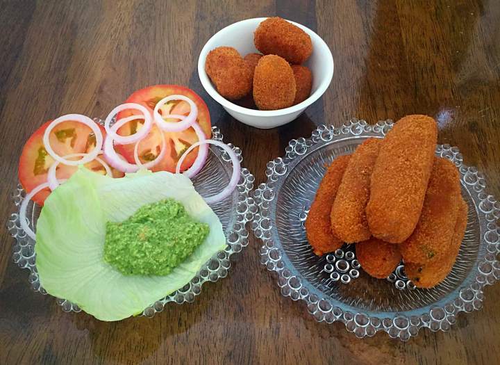 Cheese Croquettes paneer cutlets