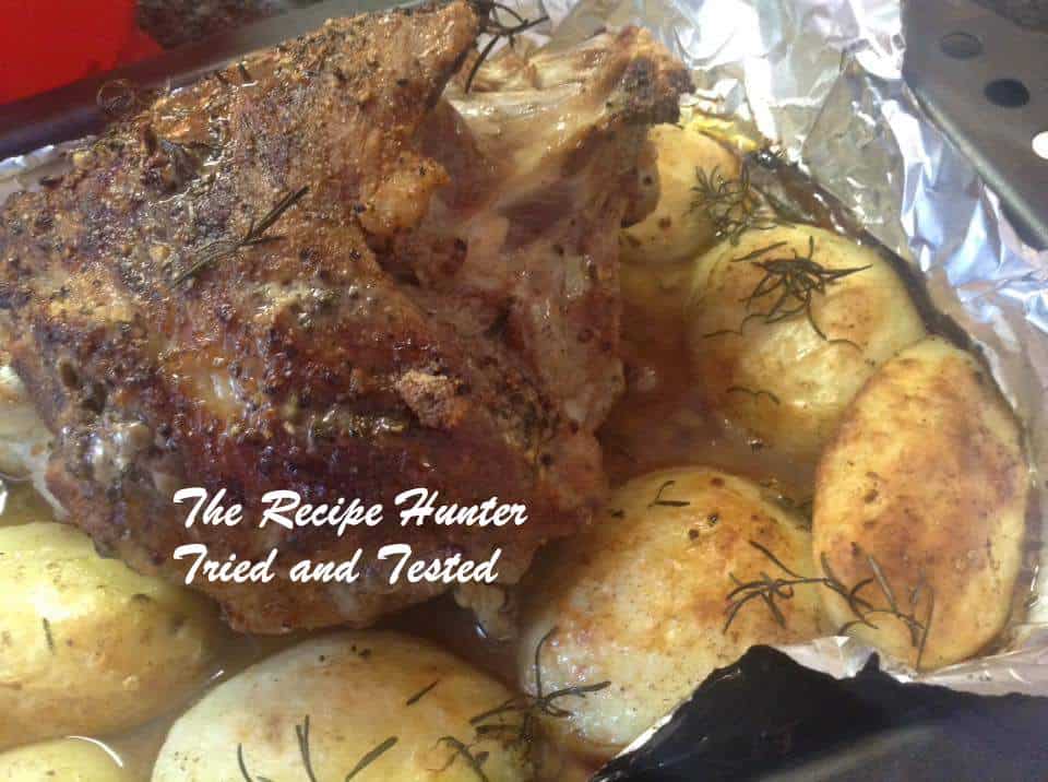 an image of a Succulent Roast leg of lamb for Sunday Lunch