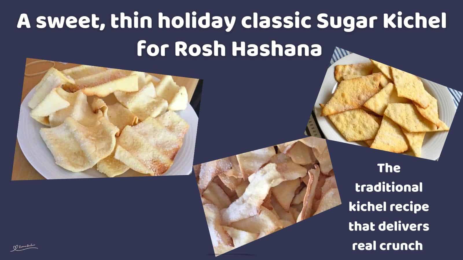 An image of Sugar Kichel for Rosh Hashana in various shapes