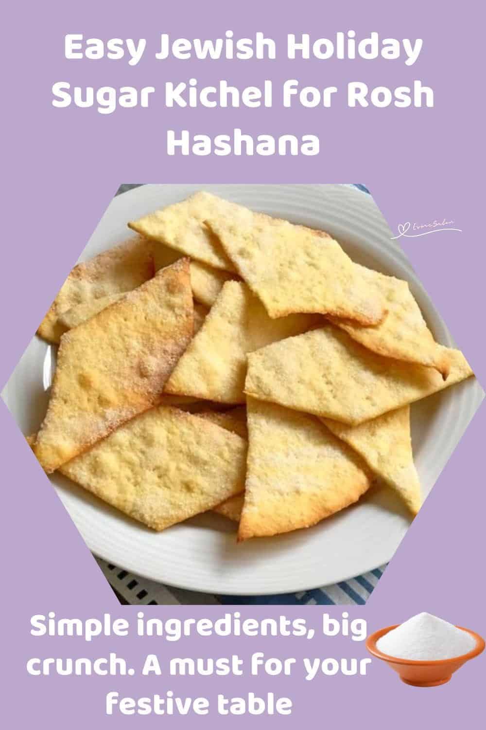 An image of Sugar Kichel for Rosh Hashana in various shapes