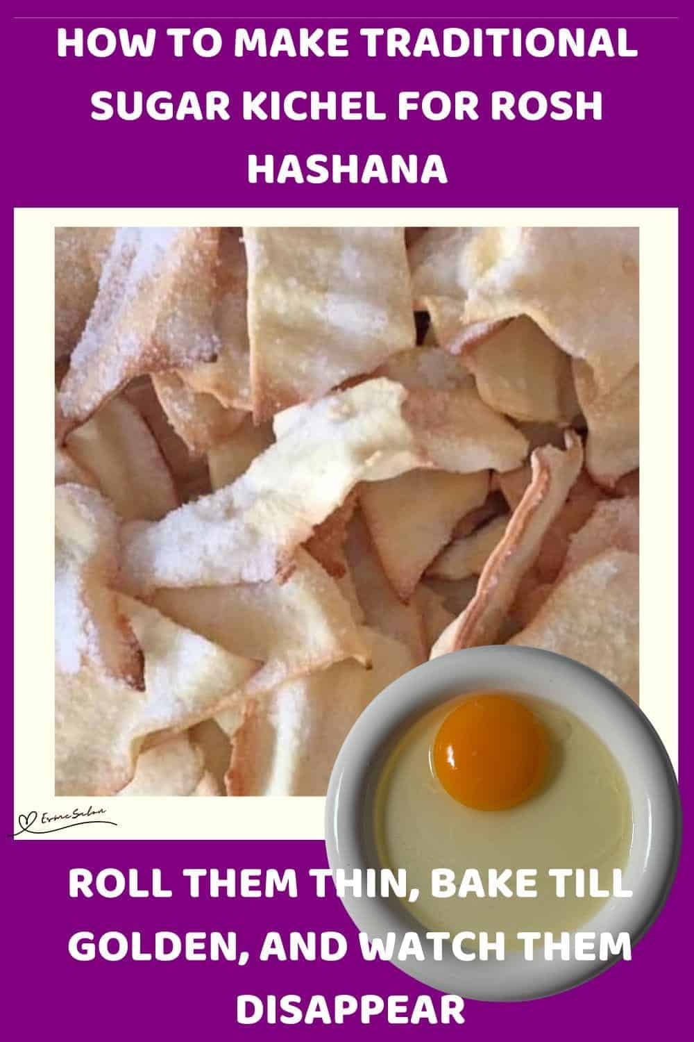 An image of Sugar Kichel for Rosh Hashana in various shapes