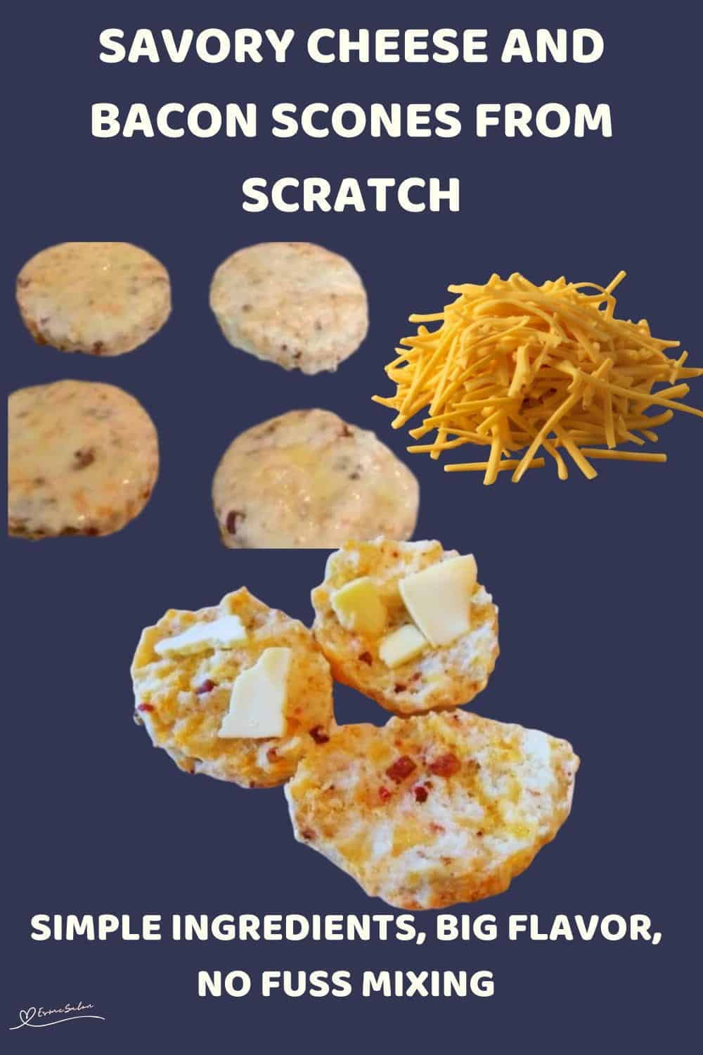 An image of Cheddar Bacon Cream Scones