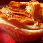 Crunchy sweet and flaky apple rosettes