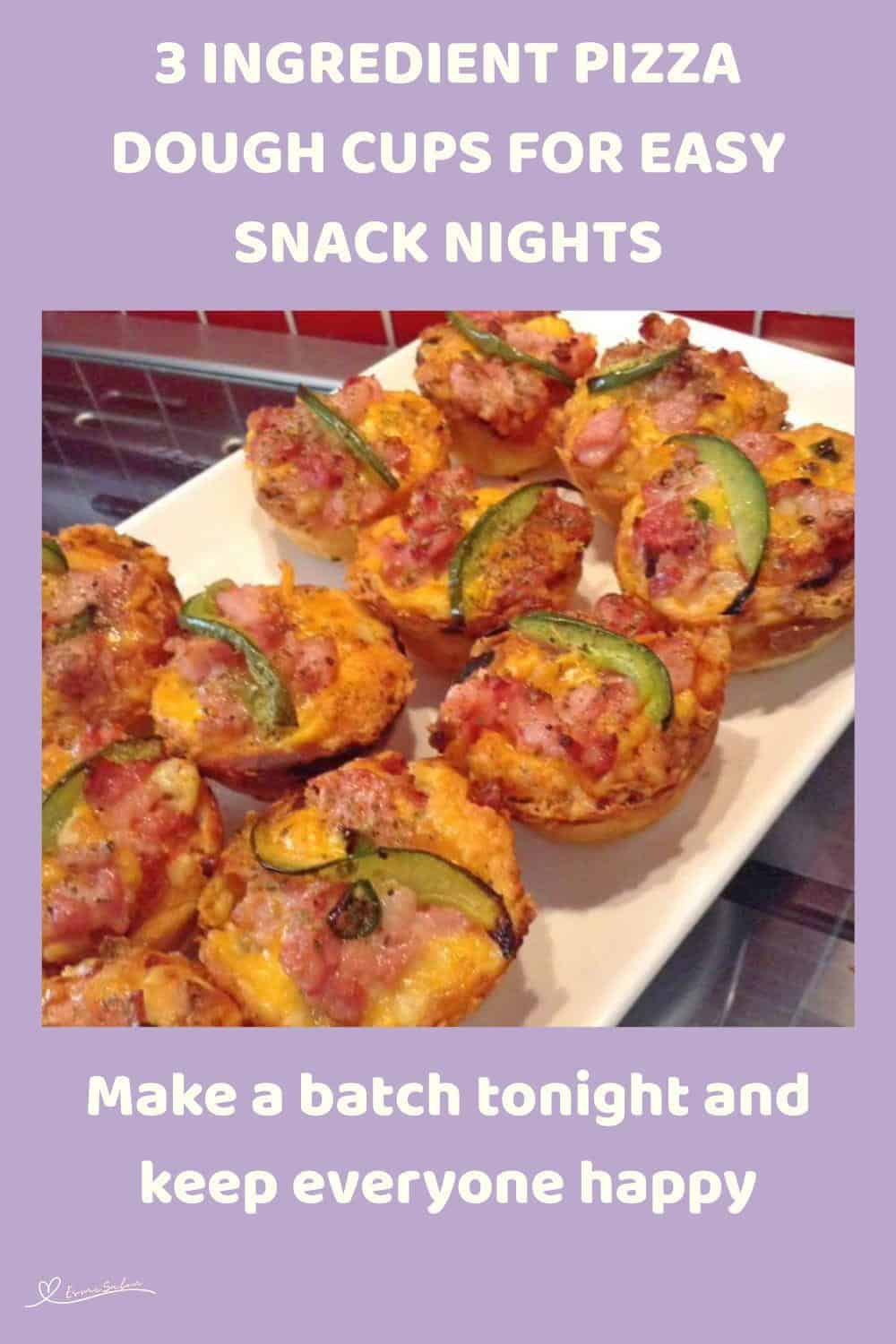 An image of 3 Ingredient Pizza Dough Cups
