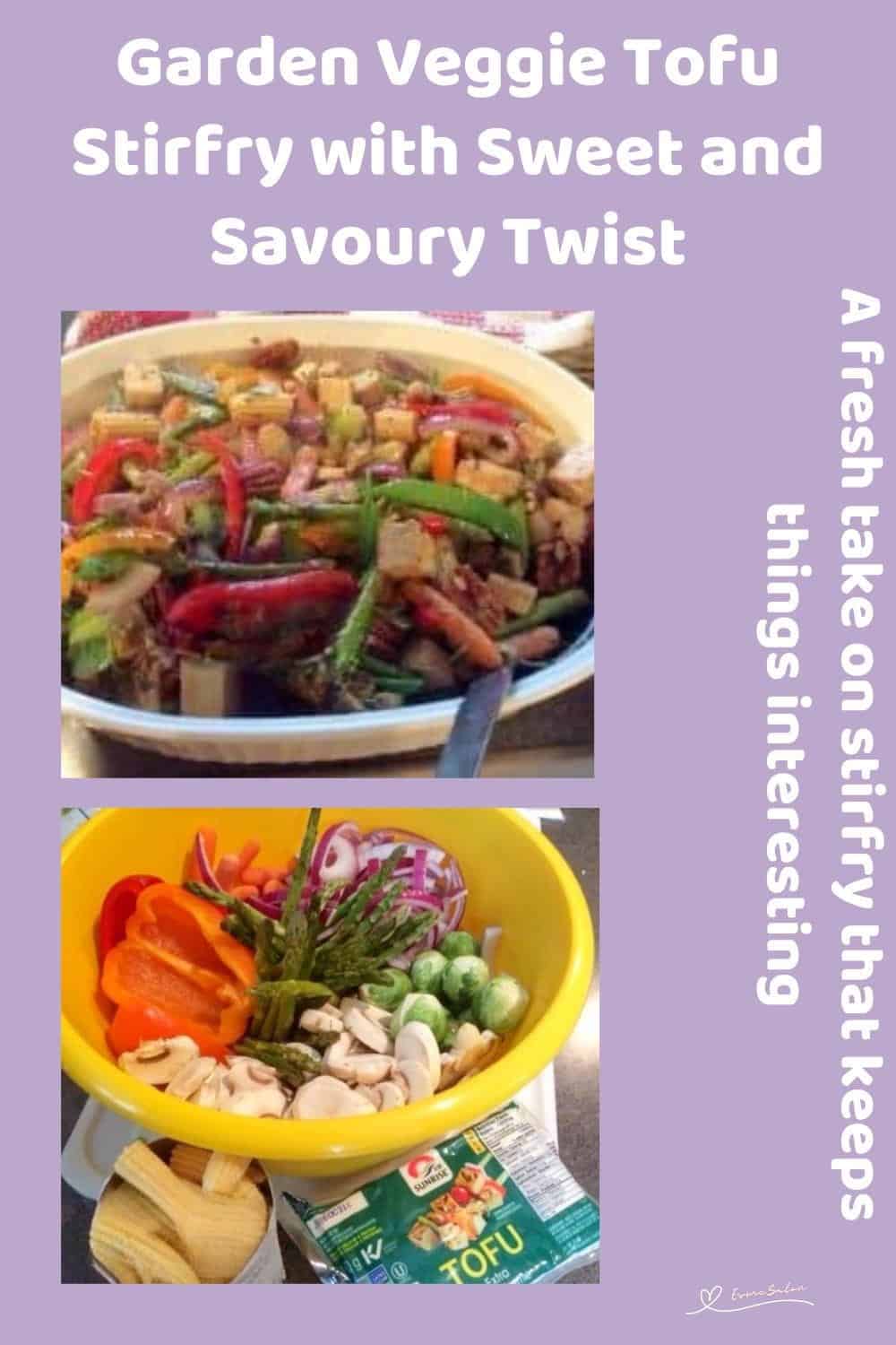 An image of Garden Veggie Tofu Stirfry with Pecans