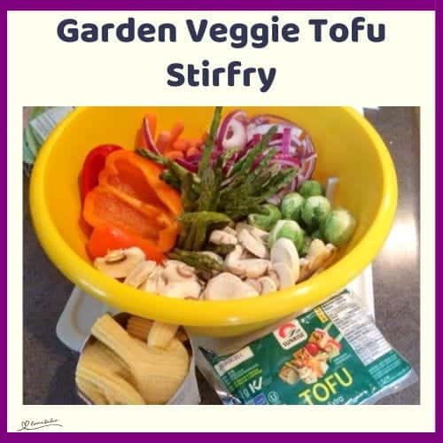 An image of Garden Veggie Tofu Stirfry with Pecans