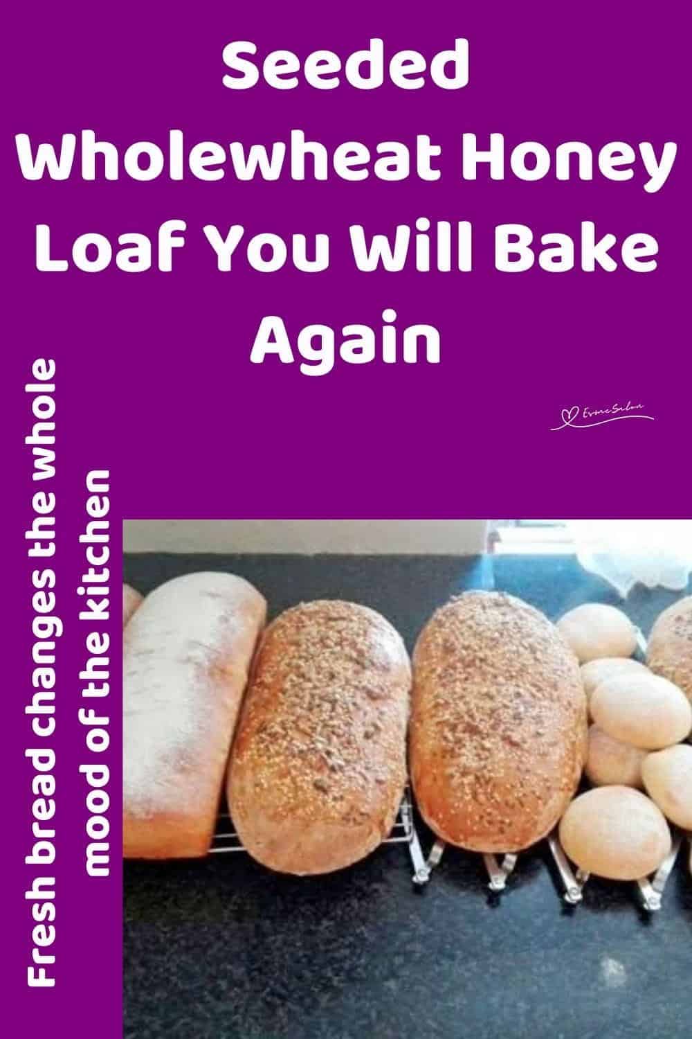 An image of Seeded Wholewheat Honey Loaf in the making