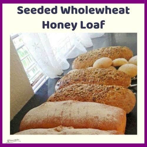 An image of Seeded Wholewheat Honey Loaf in the making