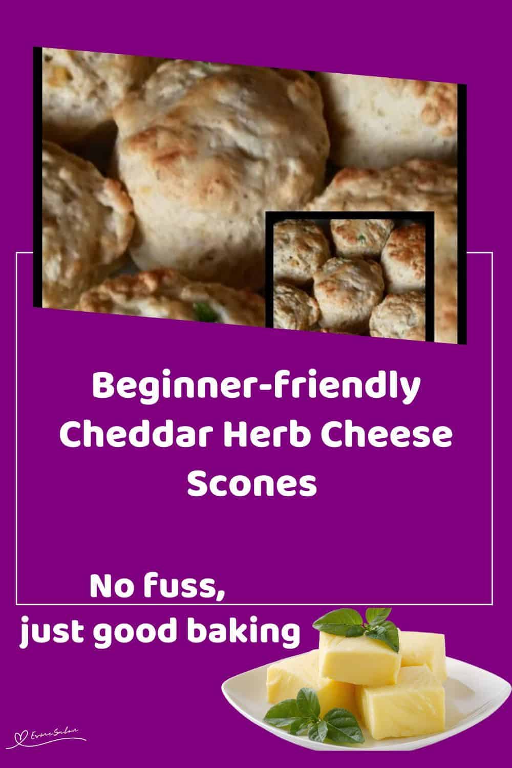An image of Cheddar Herb Cheese Scones