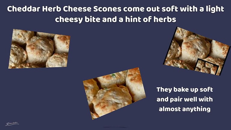 An image of Cheddar Herb Cheese Scones