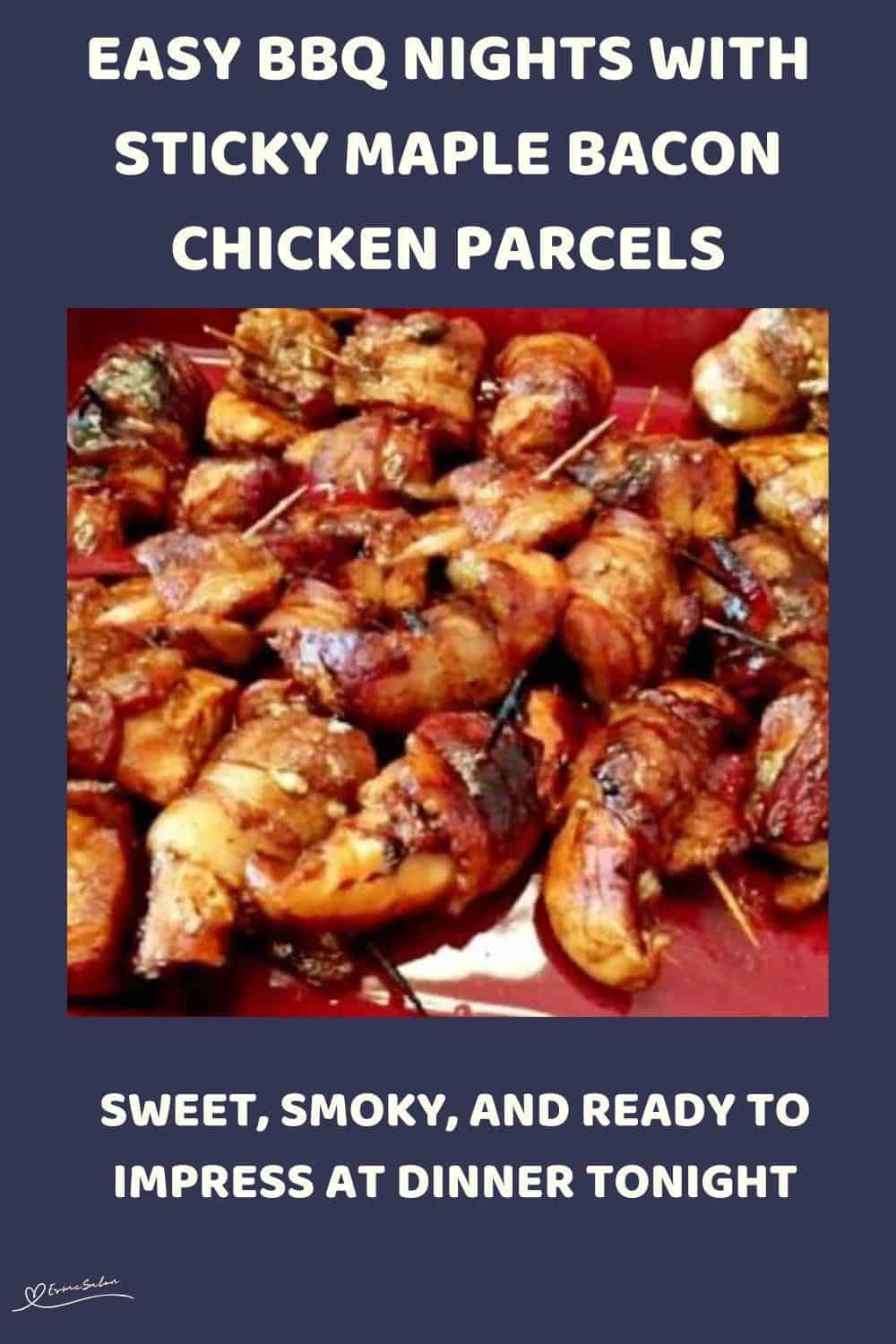 An image of Sticky Maple Bacon Chicken Parcels