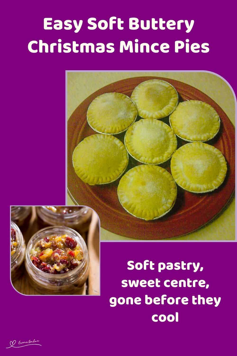 An image of Golden Buttery Christmas Mince Pies