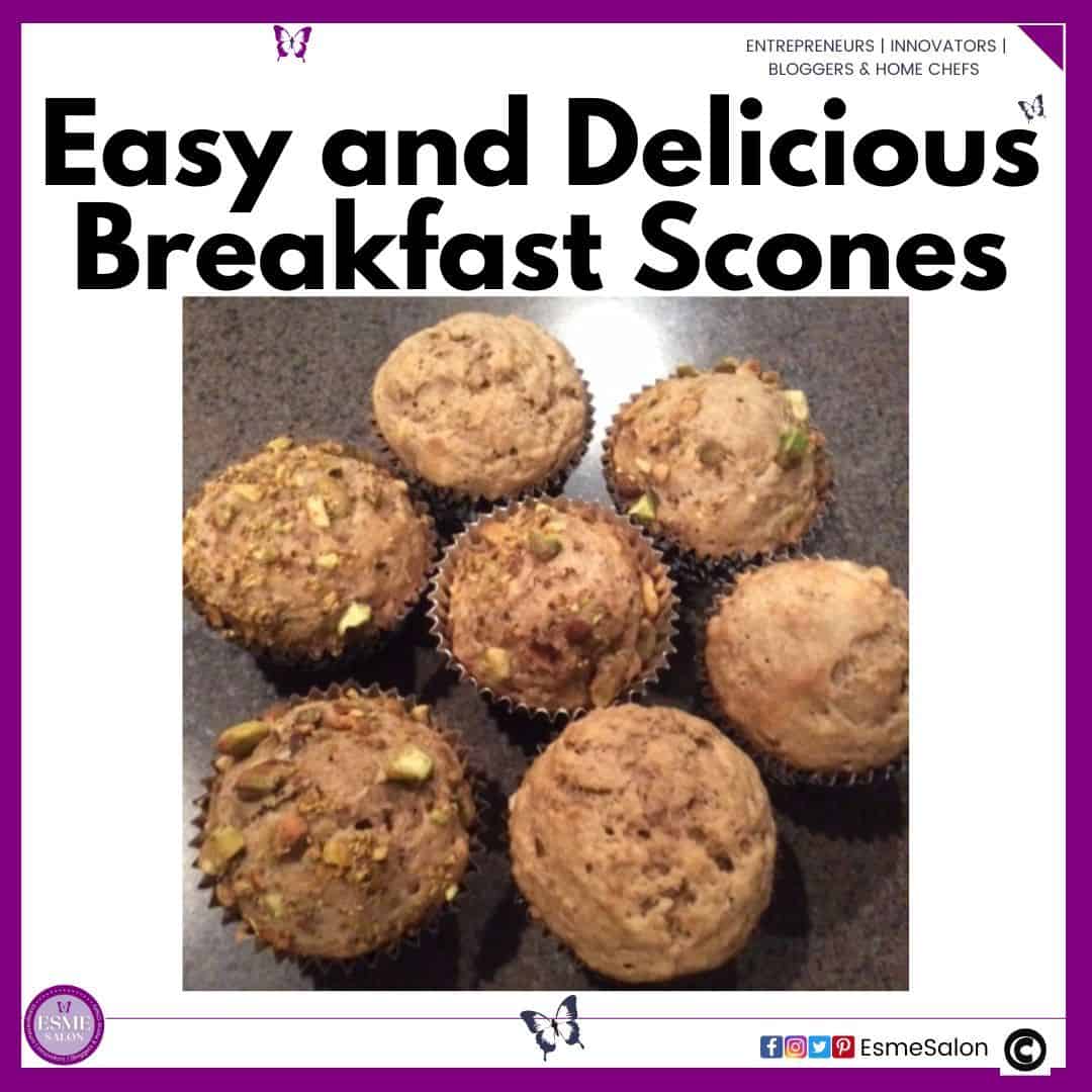 an image of 7 Easy and Delicious Breakfast Scones