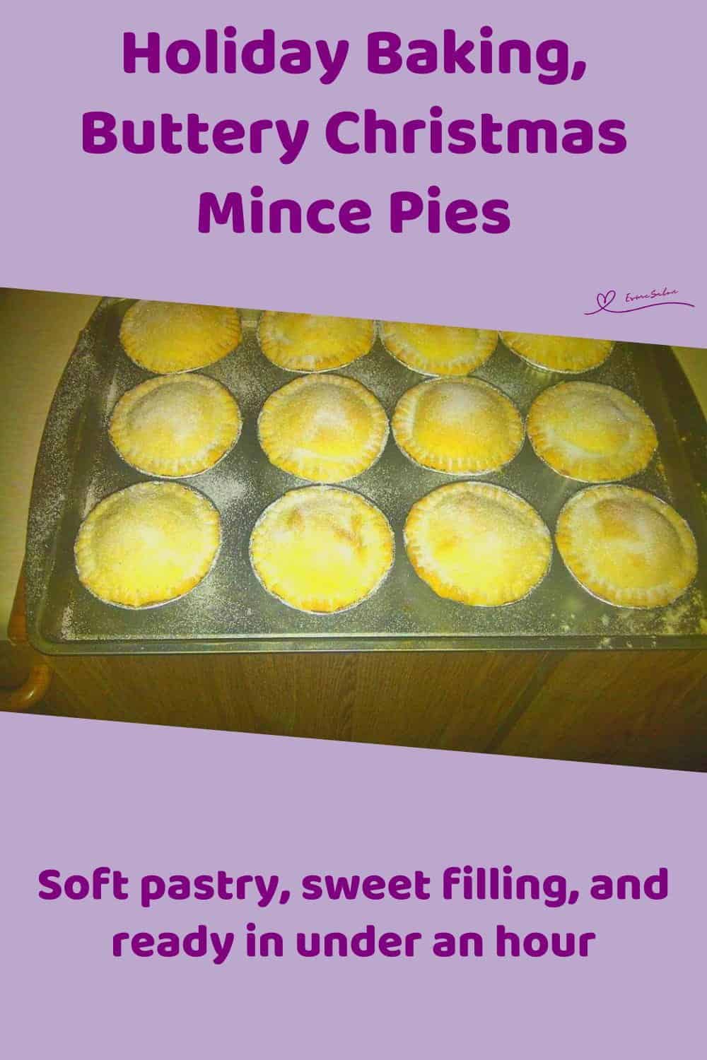 An image of Golden Buttery Christmas Mince Pies