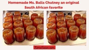 15 CONSOL bottles burned upside down filled with home made chutney