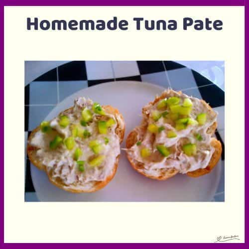 An image of Homemade Tuna on a bread roll