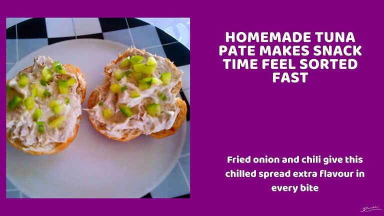 An image of Homemade Tuna on a bread roll