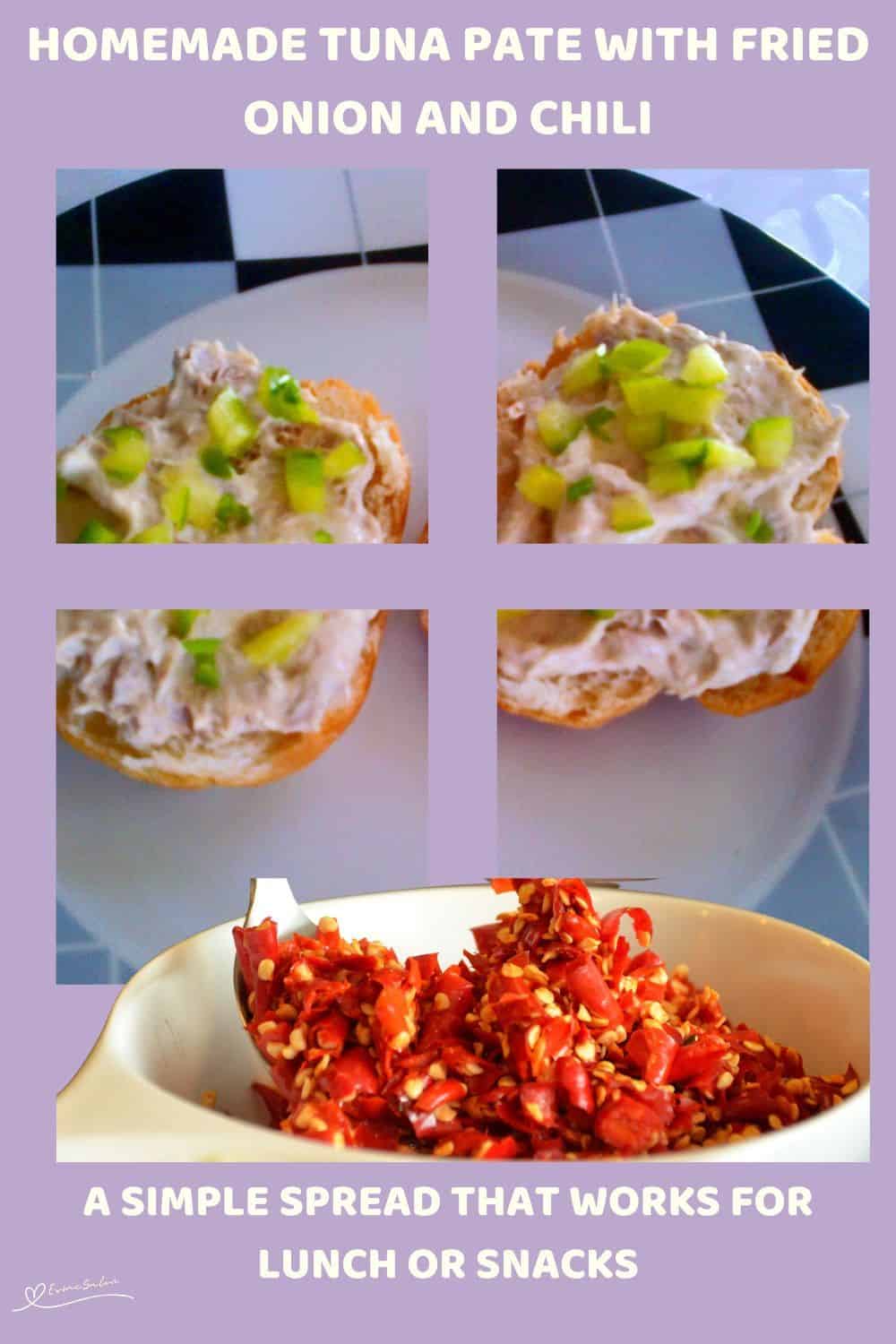 An image of Homemade Tuna on a bread roll