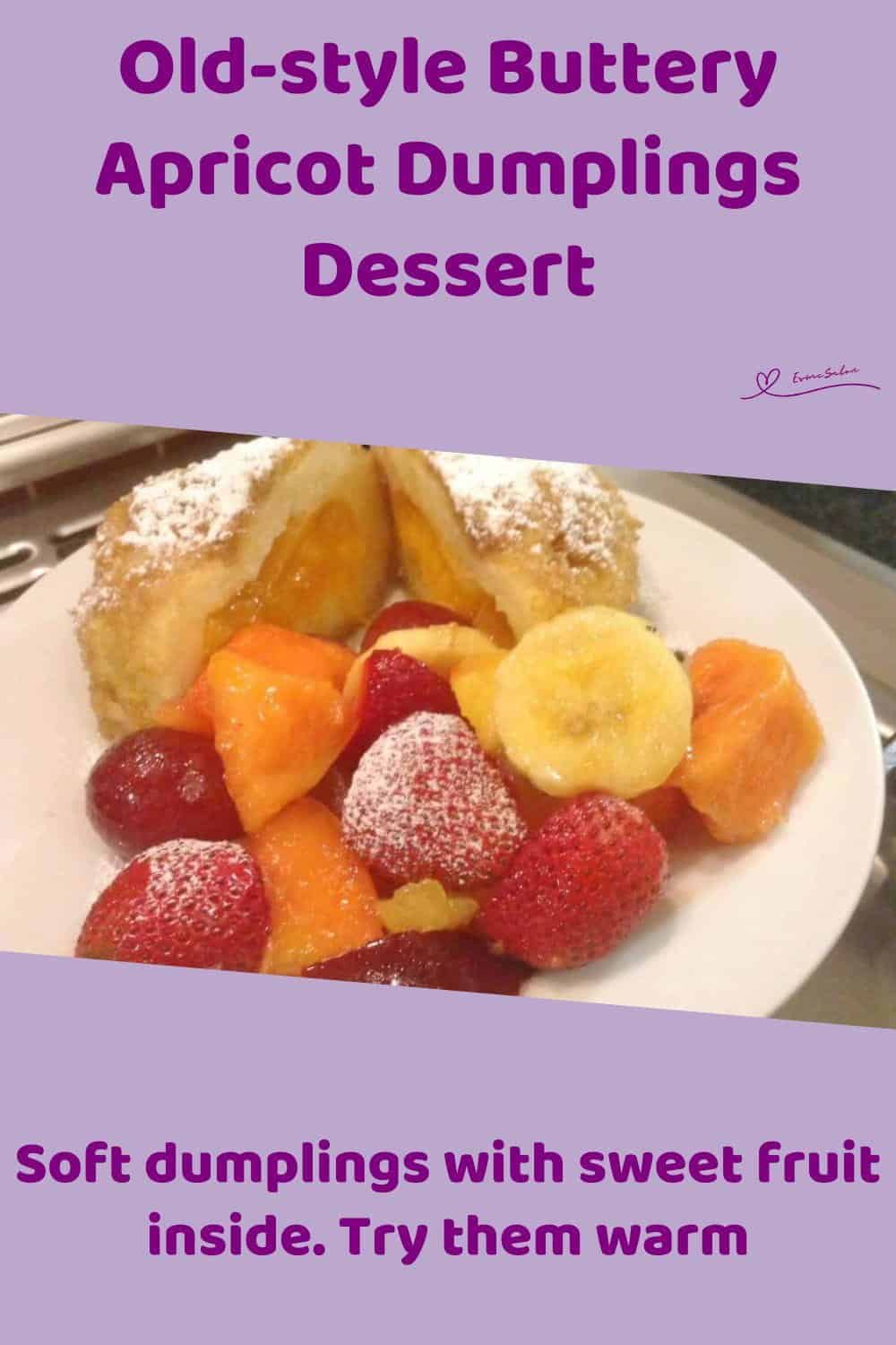 An image of Buttery Apricot Dumplings with Buttery Breadcrumb Coating