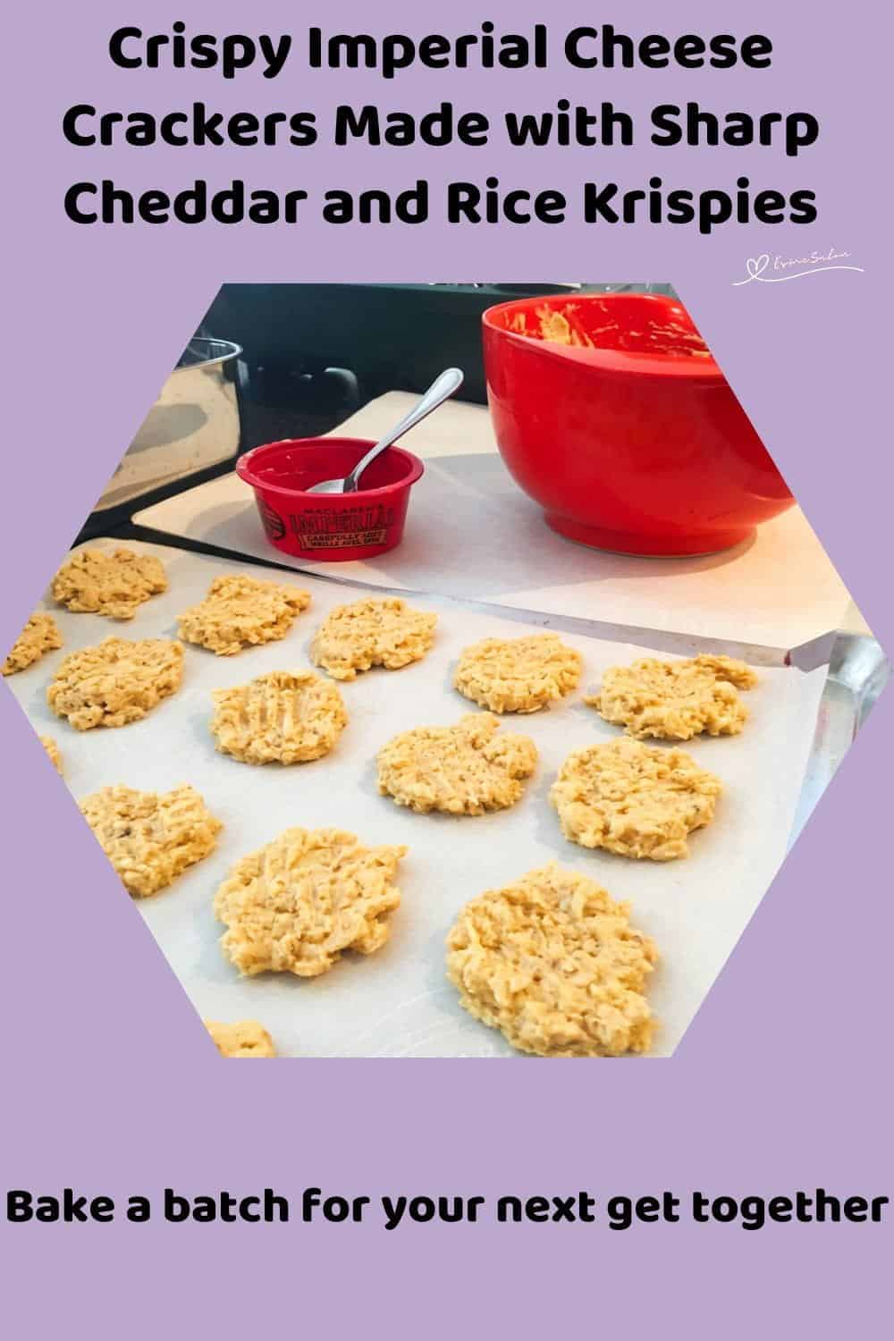 An image of Cheese Crackers with Rice Crispies
