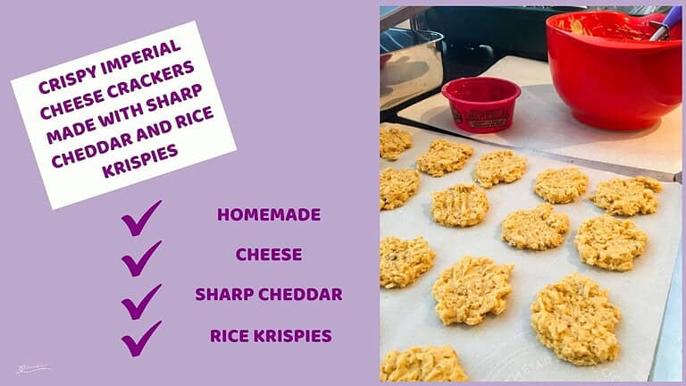 An image of Cheese Crackers with Rice Crispies