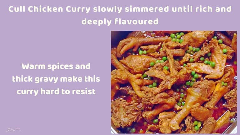 An image of Cull Chicken Curry with peas