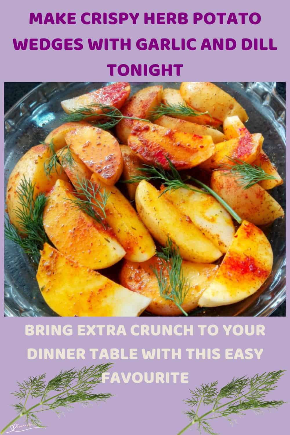 An image of Potato Wedges, Crispy shells, and soft inside infused with Herbs