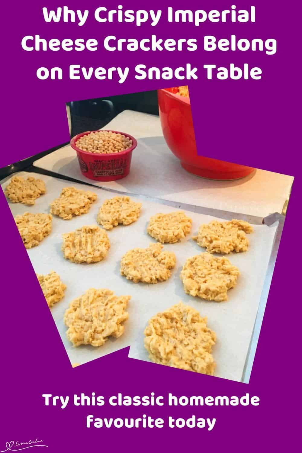 An image of Cheese Crackers with Rice Crispies