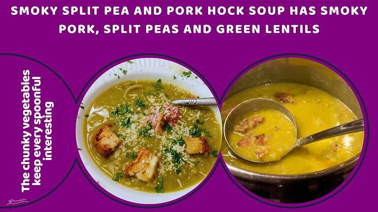 Smoky Split Pea and Pork Hock Soup