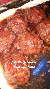 Venison Meatballs
