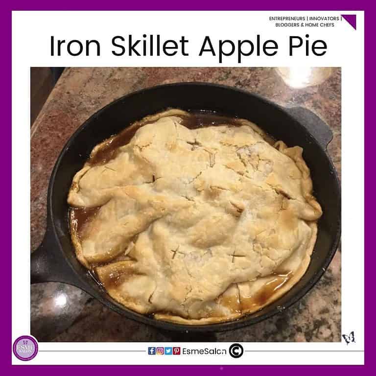 an image of a Granny Smith Iron Skillet Pie