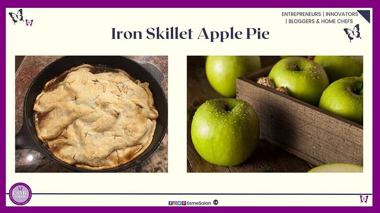 an image of a Granny Smith Iron Skillet Pie