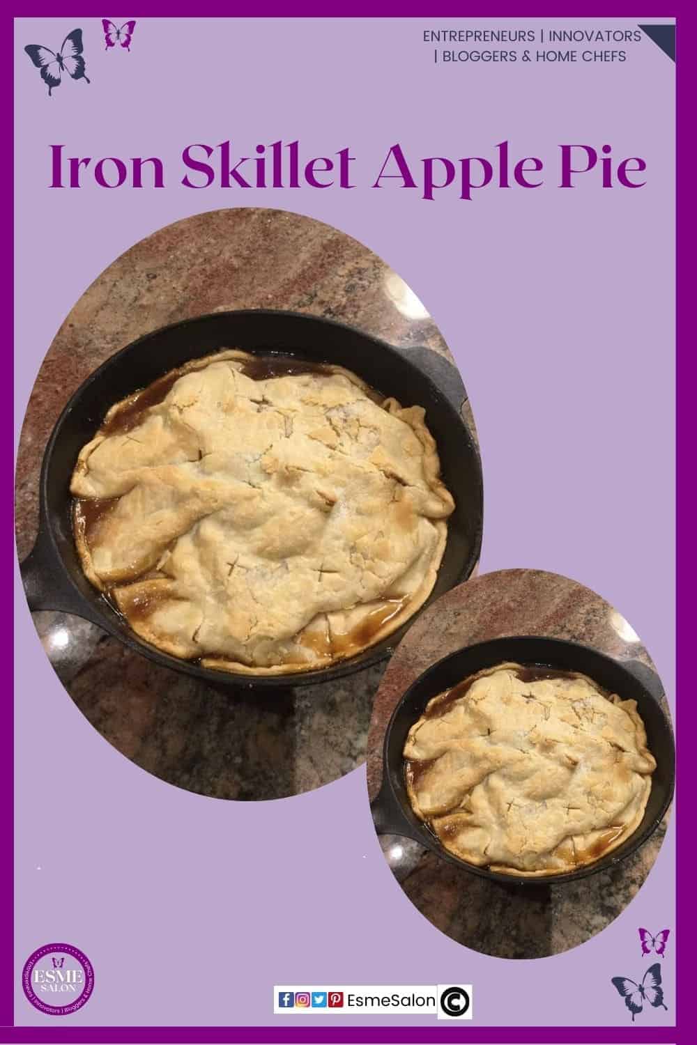 an image of a Granny Smith Iron Skillet Pie