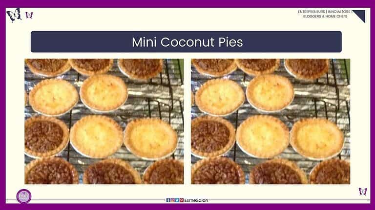 Coconut Pie and Pecan Pie