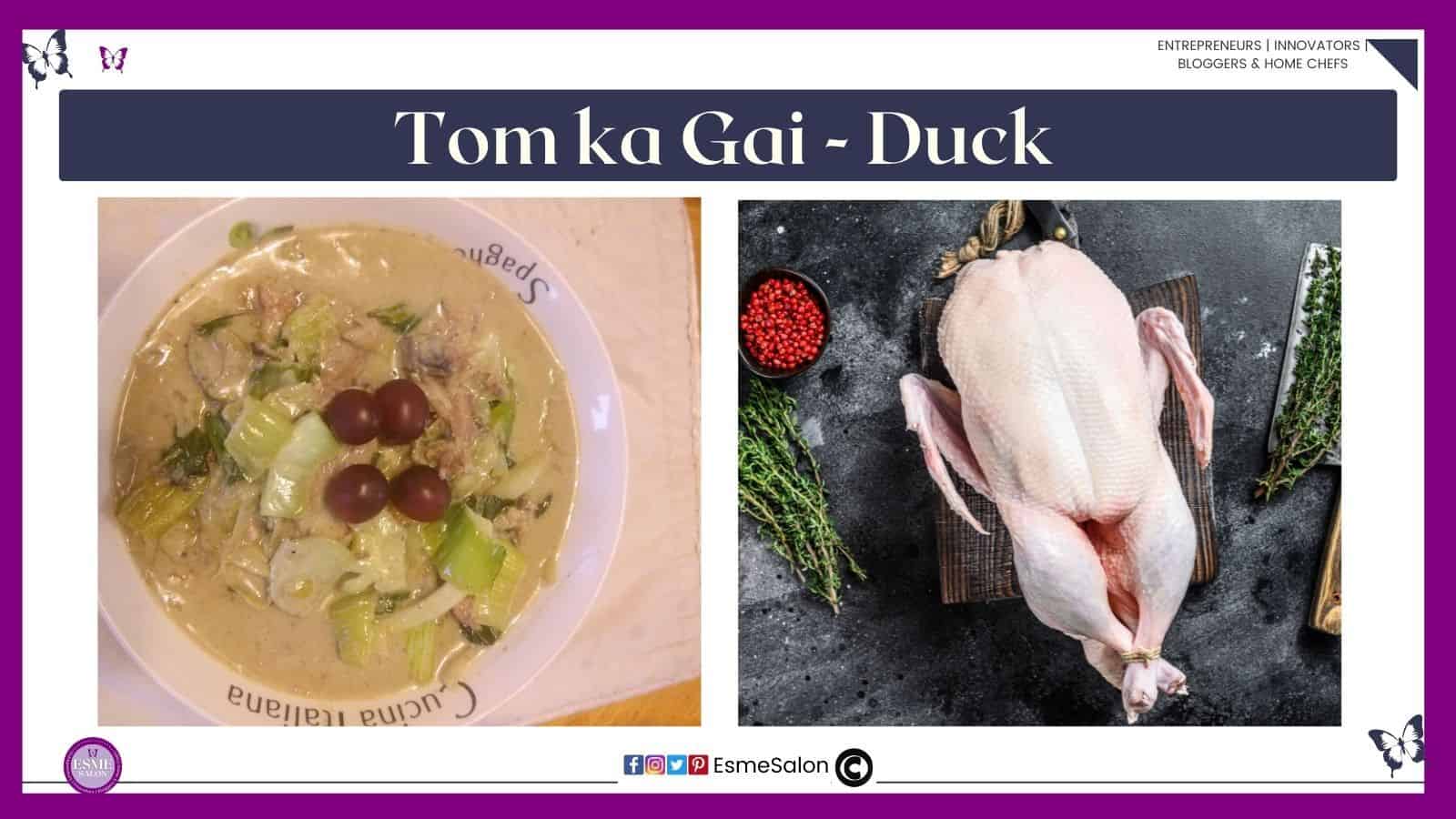 Tom ka Gai Duck