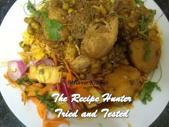 TRH Melanie's Chicken Curry with Peas