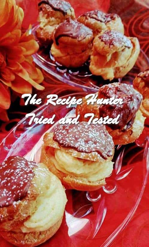 TRH Rashida's Cream Puffs - Eclairs