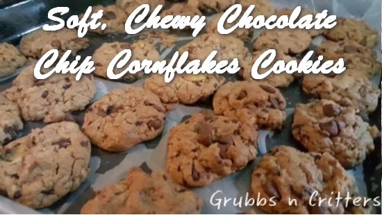 trh Soft, Chewy Chocolate Chip Cornflakes Cookies