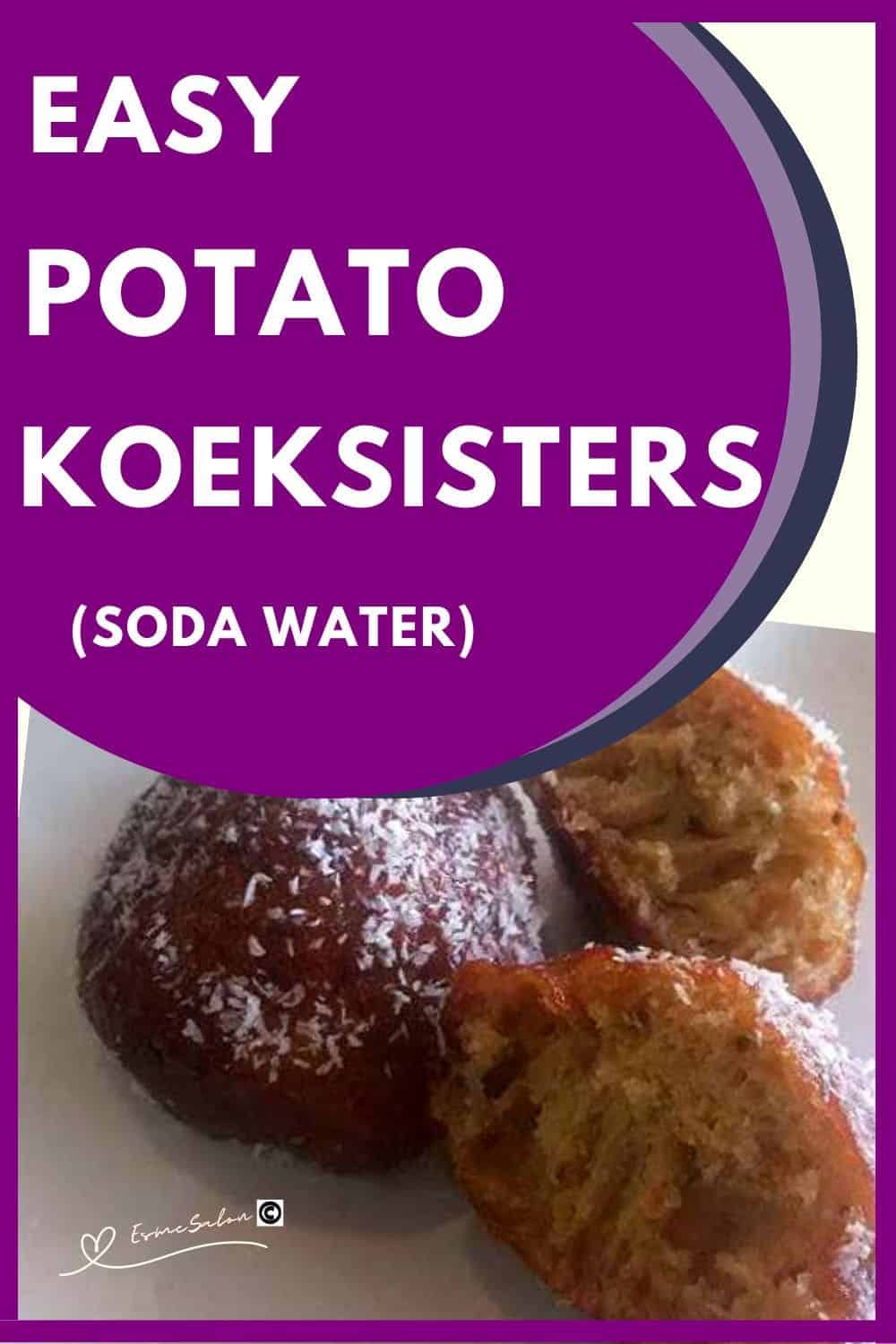 an image of Potato Koeksister prepared with Soda Water which makes it super light and fluffy