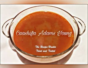 Gut Healing Lamb Bone Broth in a white bowl