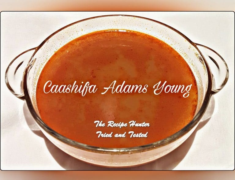 Gut Healing Lamb Bone Broth in a white bowl