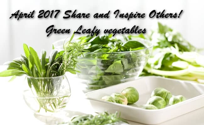 April compilation of Leafy Greens recipes