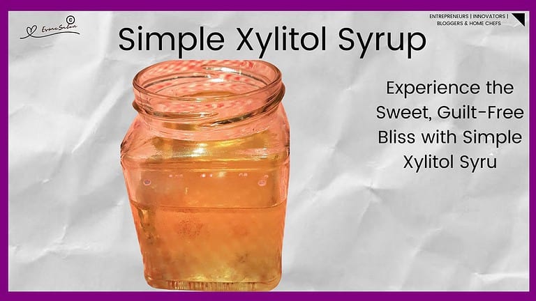 an image of a bottle filled with Simple Xylitol Syrup