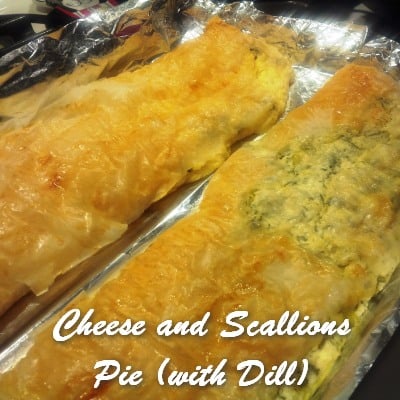 TRH Cheese and Scallions Pie